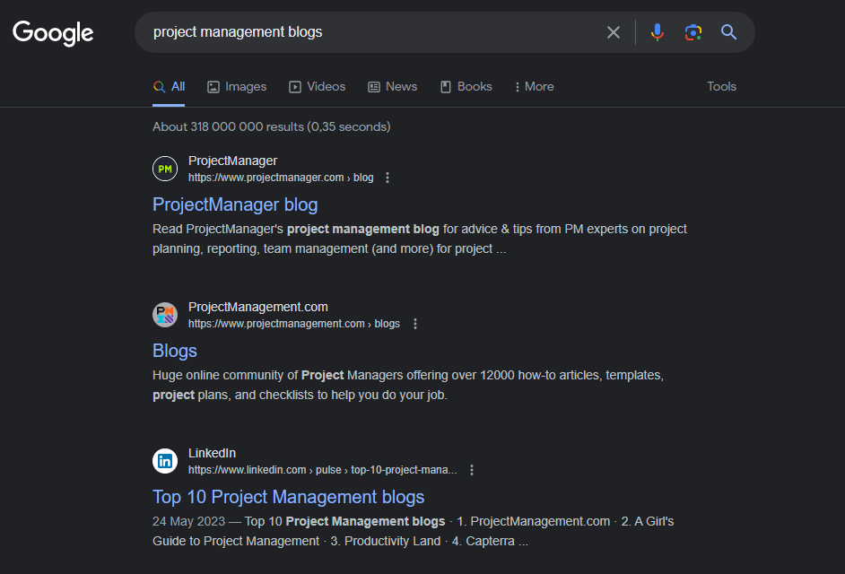 blogs sur la gestion de projet